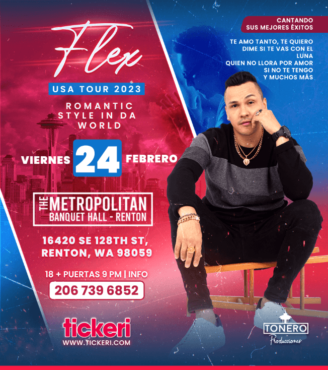 Event - FLEX EN CONCIERTO ! RENTON WASHINGTON - Renton, Washington - February 24, 2023 | concert tickets