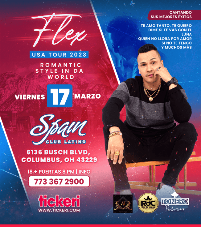 Event - FLEX EN CONCIERTO ! COLUMBUS OHIO - Columbus, Ohio - March 17, 2023 | concert tickets