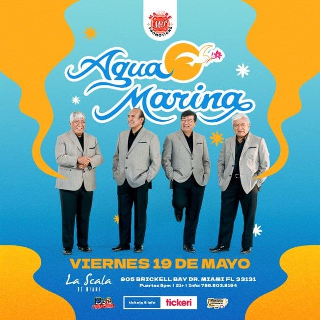 Event - AGUA MARINA EN MIAMI - Miami, Florida - May 19, 2023 | concert tickets