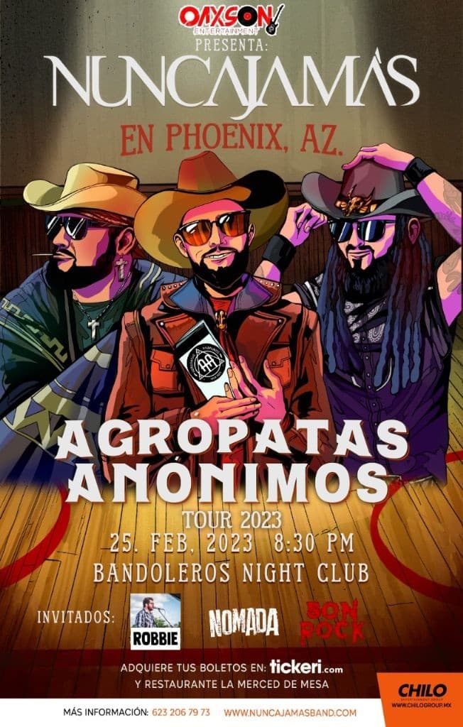 Event - NUNCA JAMAS EN CONCIERTO ! PHOENIX ARIZONA - Phoenix, Arizona - February 25, 2023 | concert tickets