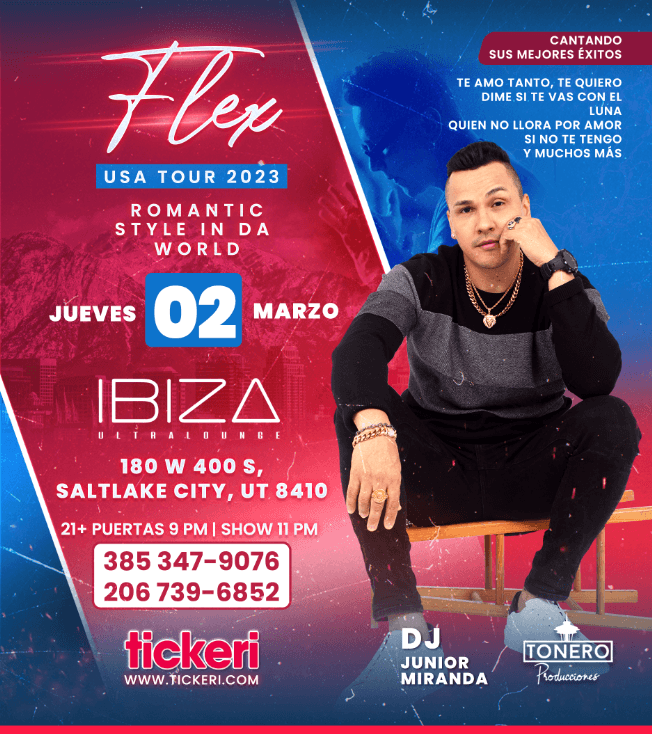 Event - FLEX EN CONCIERTO ! SALT LAKE CITY UTAH - Salt Lake City, Utah - March 2, 2023 | concert tickets