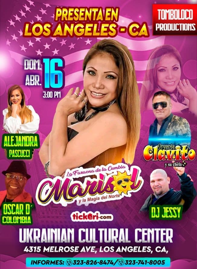 Event - MARISOL Y LA Magia del NORTE en LOS ÁNGELES CALIFORNIA - Los Angeles, California - April 16, 2023 | concert tickets