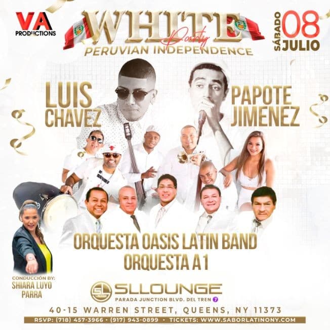 Event - LUIS CHAVES Y PAPOTE JIMENEZ ! NEW YORK - Queens, New York - July 8, 2023 | concert tickets