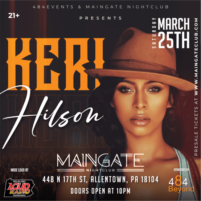 Event - Keri Hilson - Allentown, Pennsylvania - March 25, 2023 | concert tickets