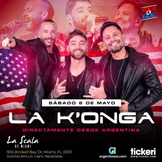 Event - LA KONGA EN CONCIERTO !MIAMI FLORIDA - Miami, Florida - May 6, 2023 | concert tickets