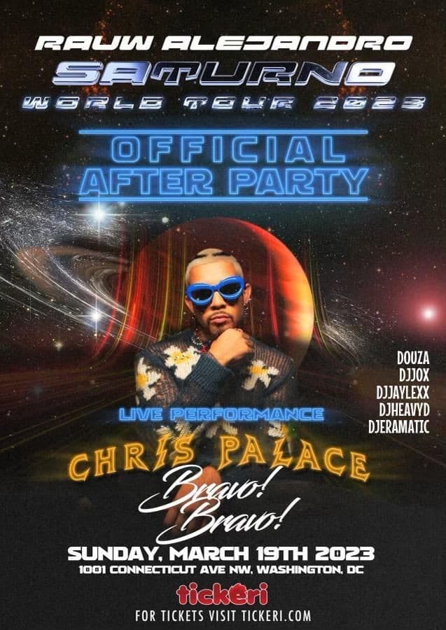 Event - CHRIS PALACE EN  VIVO ! WASHINGTON DC - Washington, District Of Columbia - March 19, 2023 | concert tickets