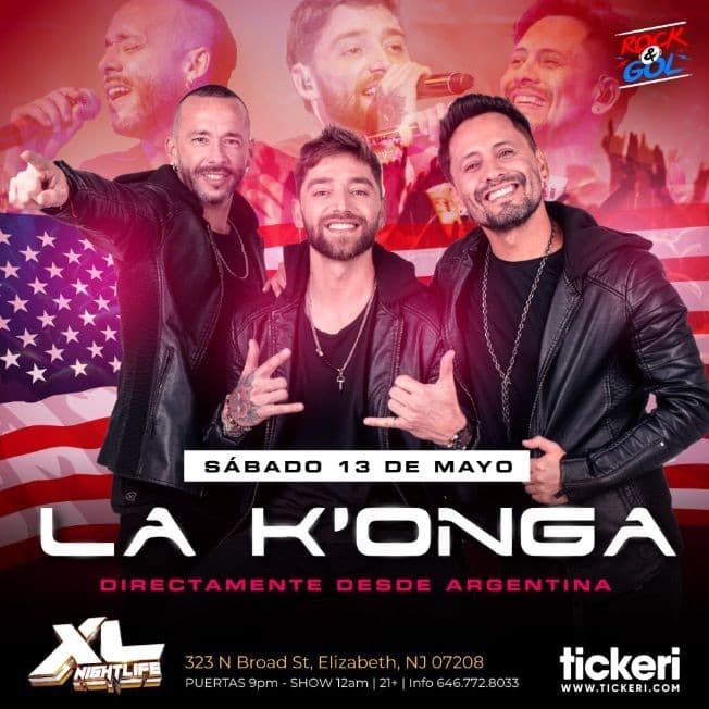 Event - LA KONGA EN CONCIERTO ! ELIZABETH NEW JERSEY - Elizabeth, New Jersey - May 13, 2023 | concert tickets