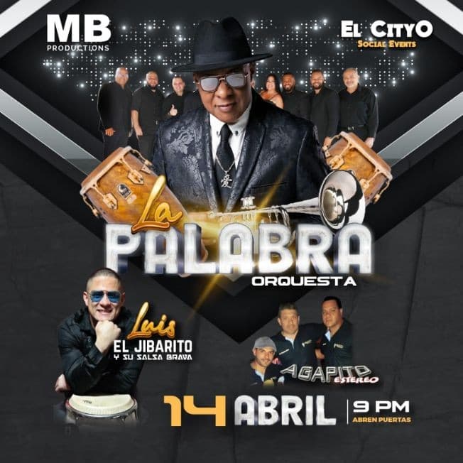 Event - LA PALABRA ORQUESTA  "BLACK PARTY" - Orlando, Florida - April 14, 2023 | concert tickets