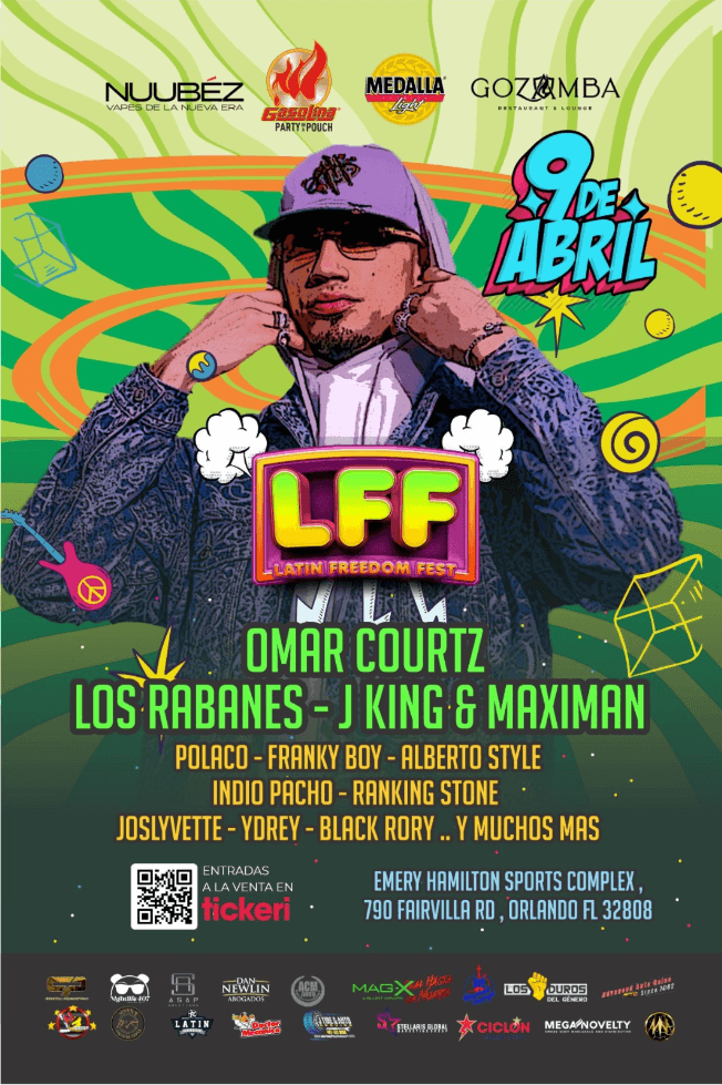 Event - Latin Freedom Fest - Orlando, Florida - April 9, 2023 | concert tickets