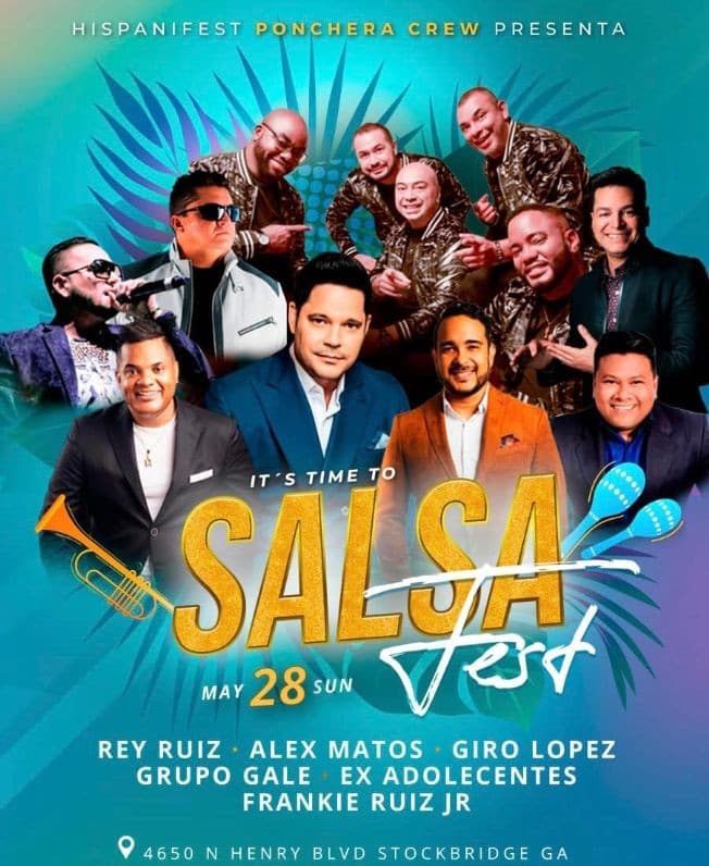 Event - Memorial Weekend Atlanta Salsa Fest - Stockbridge, Georgia - May 28, 2023 | concert tickets