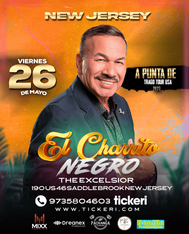 Event - EL CHARRITO NEGRO EN CONCIERTO - Saddle Brook, New Jersey - May 26, 2023 | concert tickets