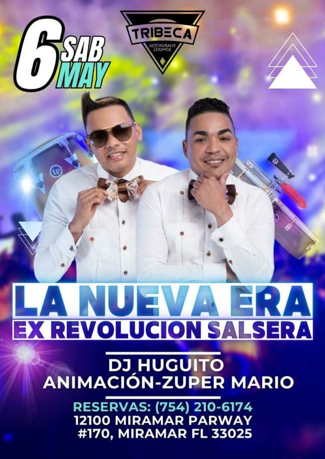 Event - EX REVOLUCION SALSERA.. LA NUEVA ERA - Miramar, Florida - May 6, 2023 | concert tickets