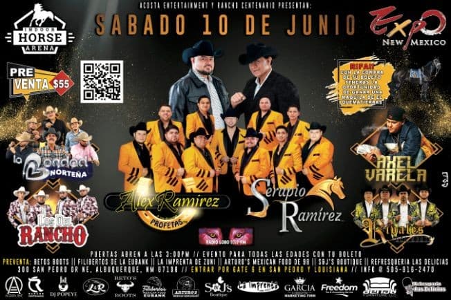 Event - Serapio Ramirez Y Alex Ramirez Sabado 10 De Junio, 2023 - Albuquerque, New Mexico - June 10, 2023 | concert tickets