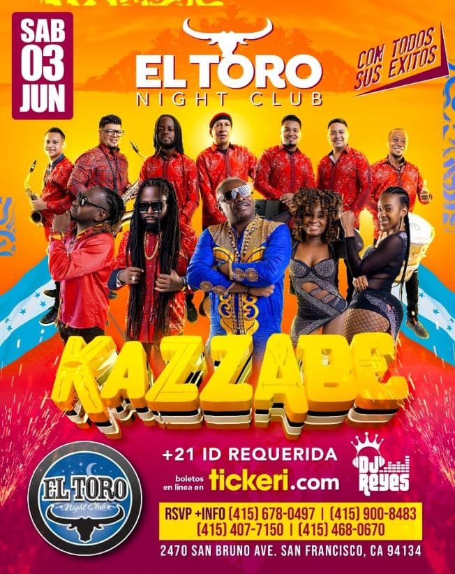 Event - GRUPO KAZZABE EN VIVO!  SAN FRANCISCO CALIFORNIA - San Francisco, California - June 3, 2023 | concert tickets