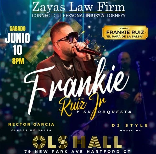 Event - Frankie Ruiz, Jr - “El Hijo de la Salsa” cantando los éxitos de su padre, Frankie Ruiz “El Papa de la Salsa”. - Hartford, Connecticut - June 10, 2023 | concert tickets