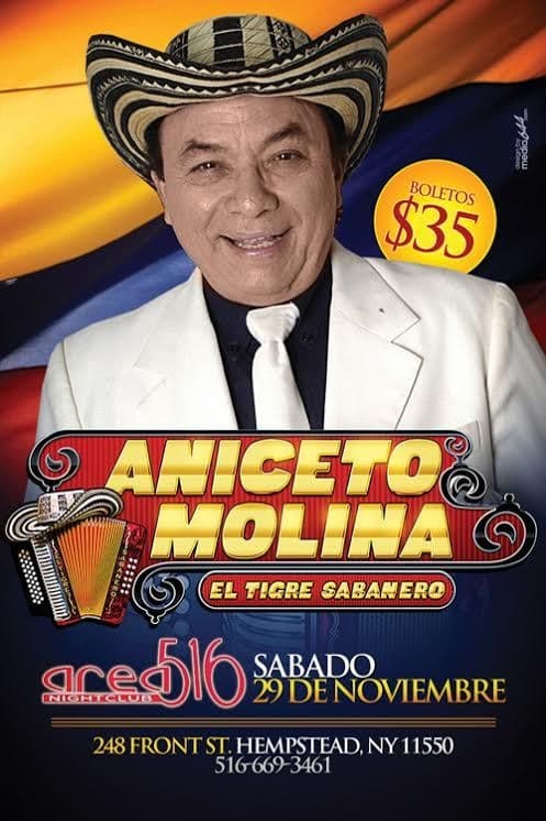 Event - Aniceto Molina en New York - Hempstead, New York - November 29, 2014 | concert tickets